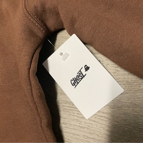 NWT Ghost Winter Crewneck Chestnut Sz M - Picture 4 of 5